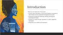 Load image into Gallery viewer, African Art Studies - Principles of Design (Online Adult Course)