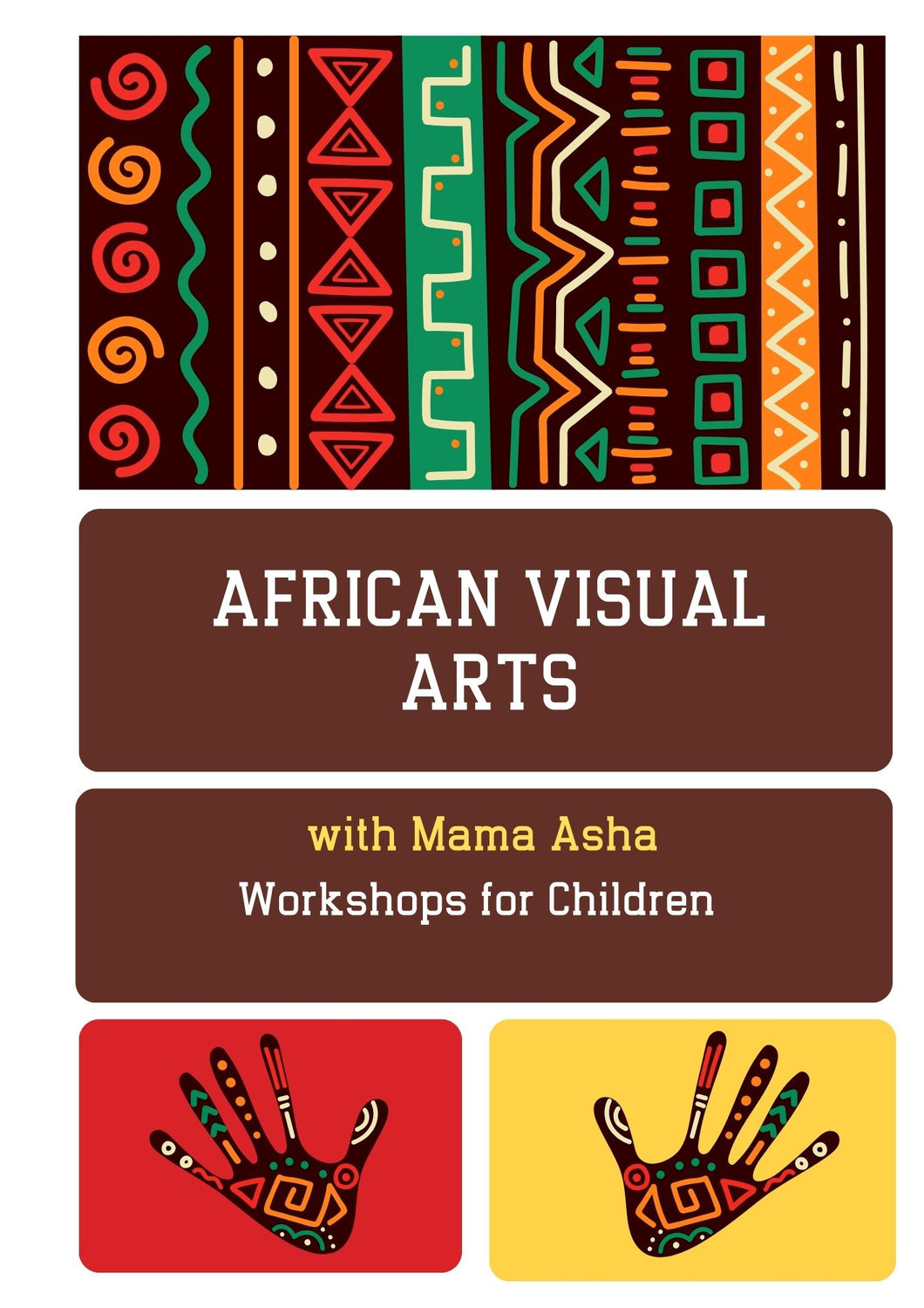Online African Art Classes for Children 5-12 years